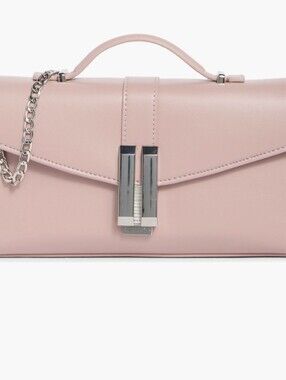 BCBG Blush Pink Leather Top-Handle Crossbody Bag/ BNWT